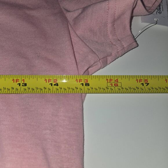 NWT Disney Parks Mickey Mouse Graphic Womens Pink Shirt sz S Authentic Original - Picture 7 of 9